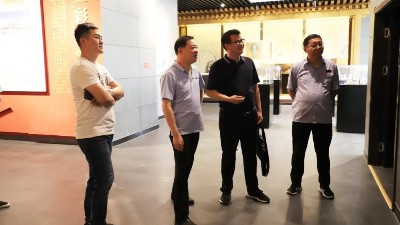 糖煙酒周刊張文星總編到公司調(diào)研指導(dǎo)