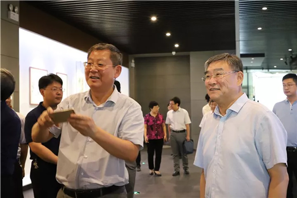省人社廳領(lǐng)導(dǎo)到金彩山調(diào)研