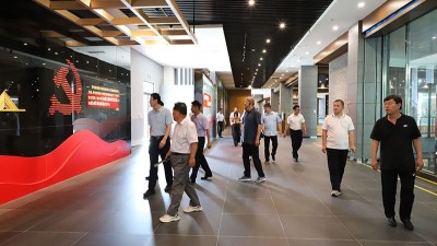駐泰安市、縣（市區(qū)）省派工作隊(duì)來(lái)金彩山酒文化園參觀調(diào)研