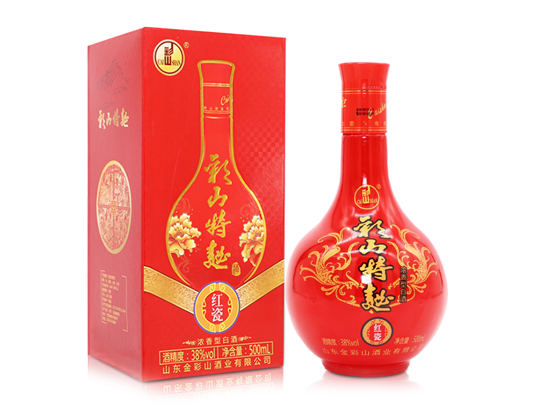 彩山特曲紅瓷
